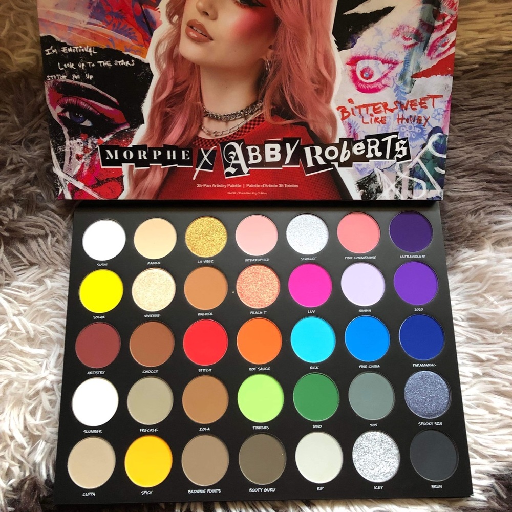 Morphe x Abby Roberts palette NWT